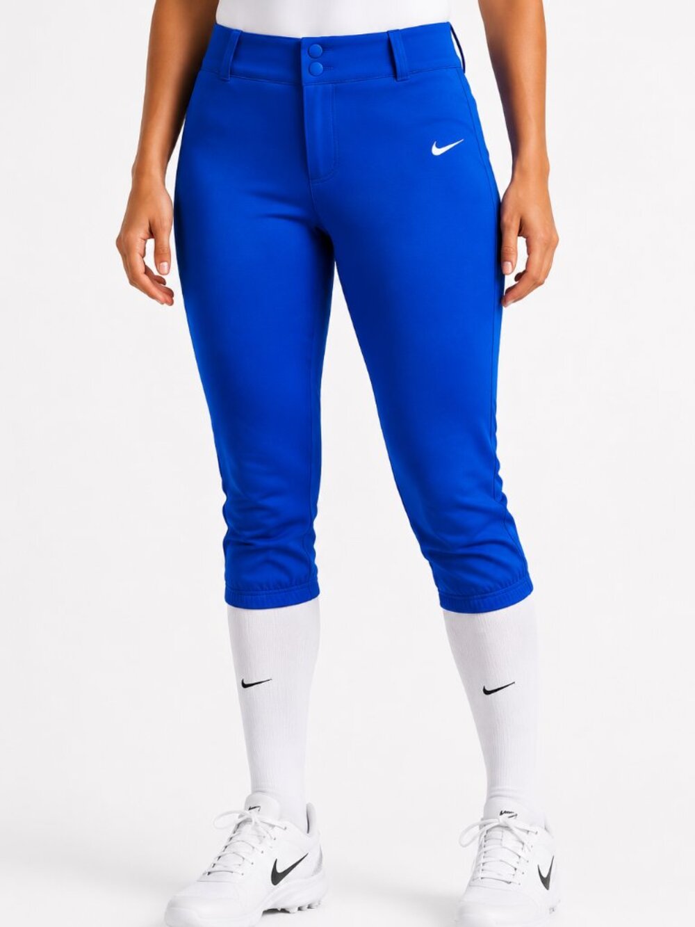 Nike Dri-FIT Softball Pants XL Blue Athletic Training Pants HF7745-493 NWOT